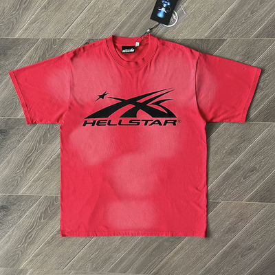 Hellstar Studios Gel Sport Logo tee男女纯棉洗水短袖T恤欧美潮