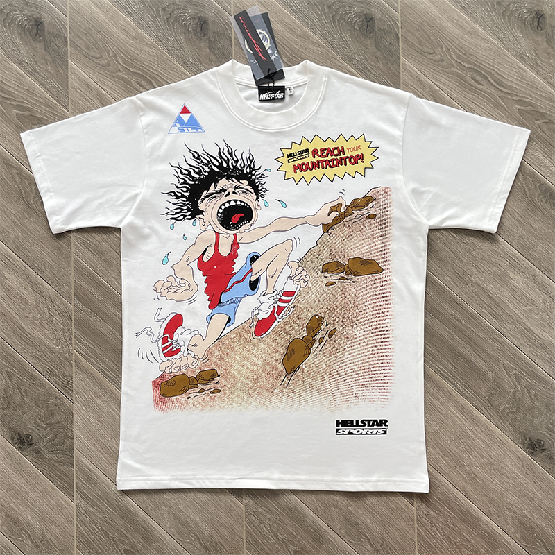 Hellstar Studios RECORDS  T Shirt  男女同款纯棉短袖T恤欧美潮
