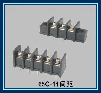 KF65C中间脚11MM间距栏栅式接线端子可做加耳朵 - 实物图