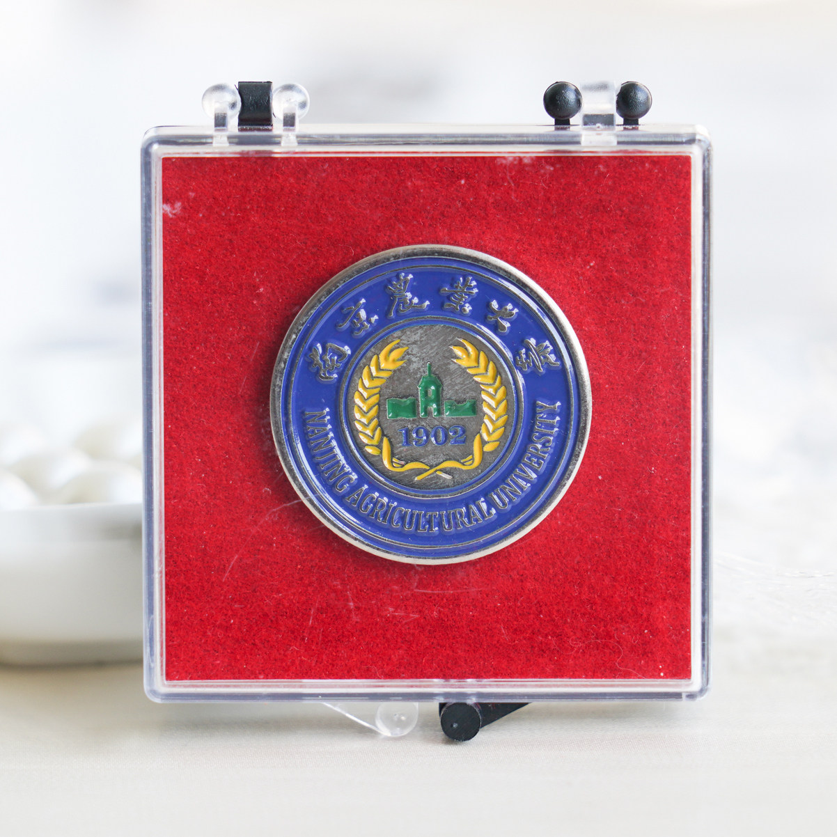 南京农业大学校徽 南京农业大学徽章 南京农业大学胸针纪念品,节庆用品/礼品,文化创意邮册/出版物/徽章,淘宝优惠券,粉丝福利购,淘宝优惠卷