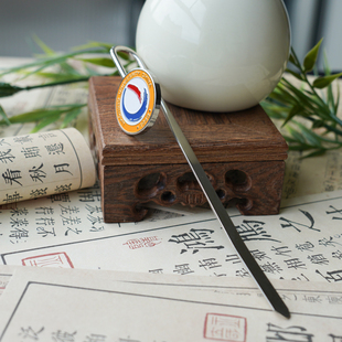辽宁大学书签 辽宁大学文创 辽宁大学纪念品 辽大书签金属书签