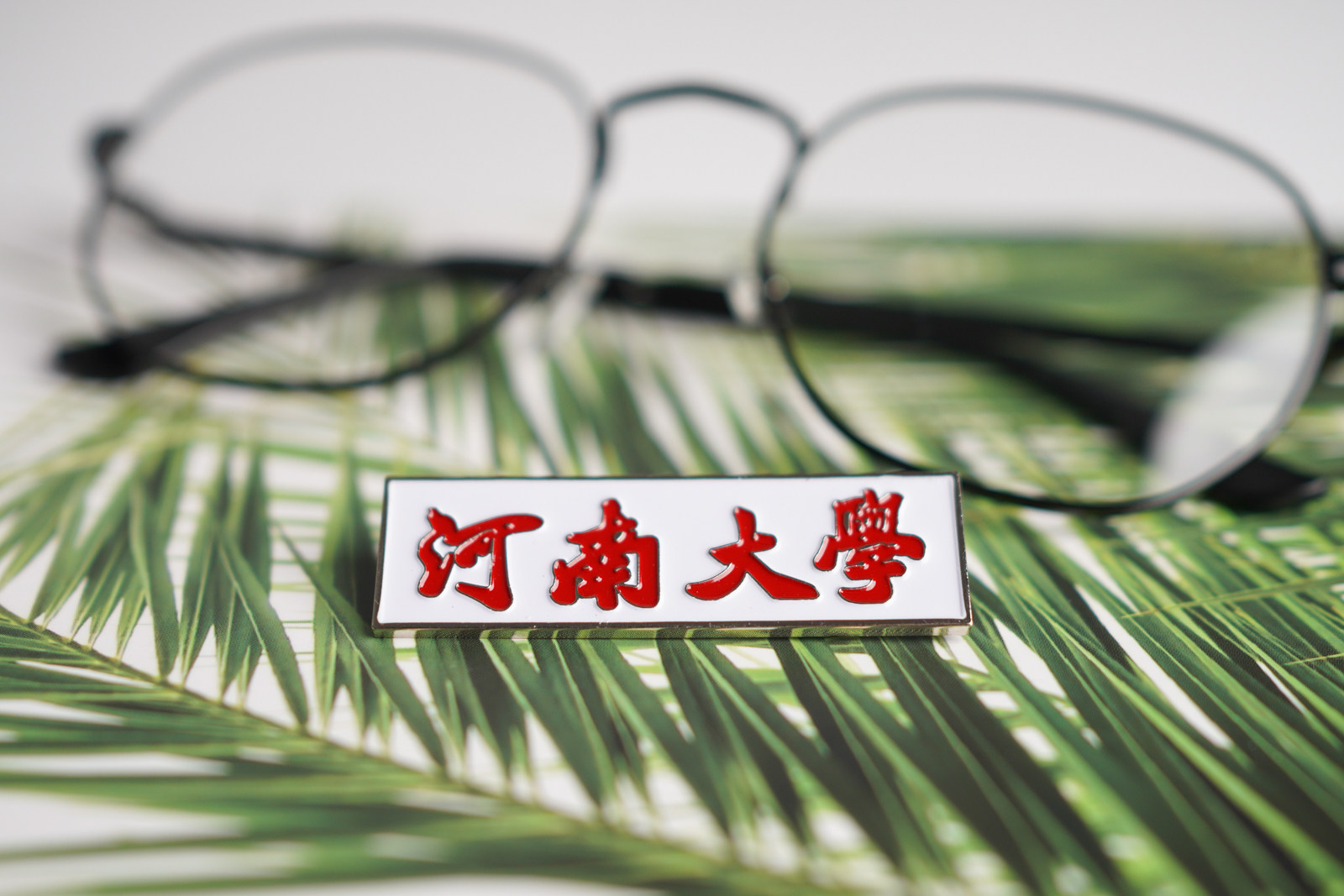 河南大学校徽 河大校徽 河南大学徽章 河南大学纪念品