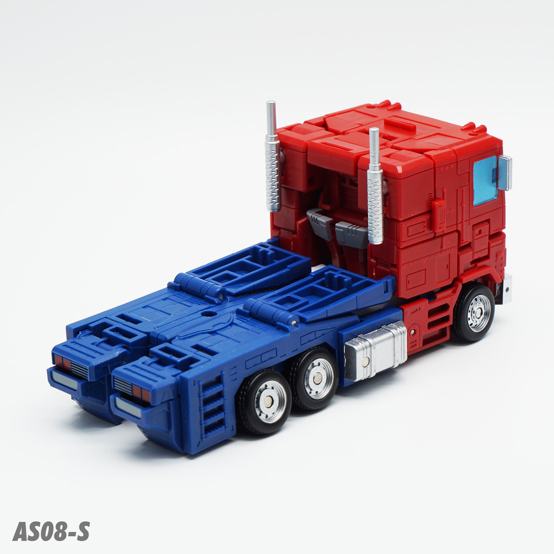 ASTOYS变形玩具AS08S电影指挥官AS08C镜像色擎天儿童男孩模型