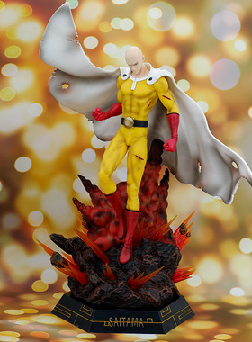 一拳超人一击男LK琦玉老师手办雕像模型摆件男生礼物