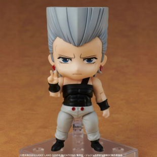 Q版粘土人 JOJO奇妙冒险1561#皮耶尔波鲁纳雷夫 可动替换脸 手办