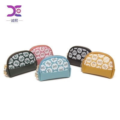 20262025新款拉链手拿包欧美女士零钱包女钱包短款印花包包