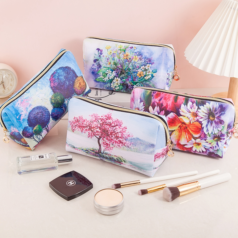 網紅PU化妝包旅行化妝品收納包