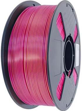 3d打印机耗材 丝绸PLA双色 D系列 1.75mm 线材 1.2kg 可放AMS