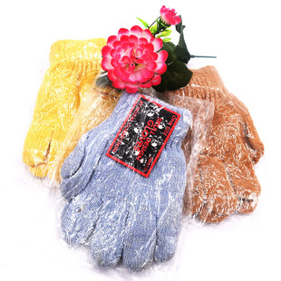 冬季加厚保暖手套骑行全连指男女通用B-2手套两元店地摊货源批發