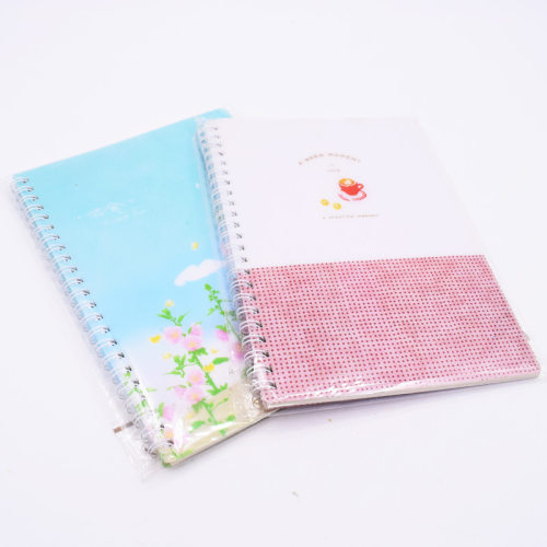 可爱小清新风侧翻中号办公本子