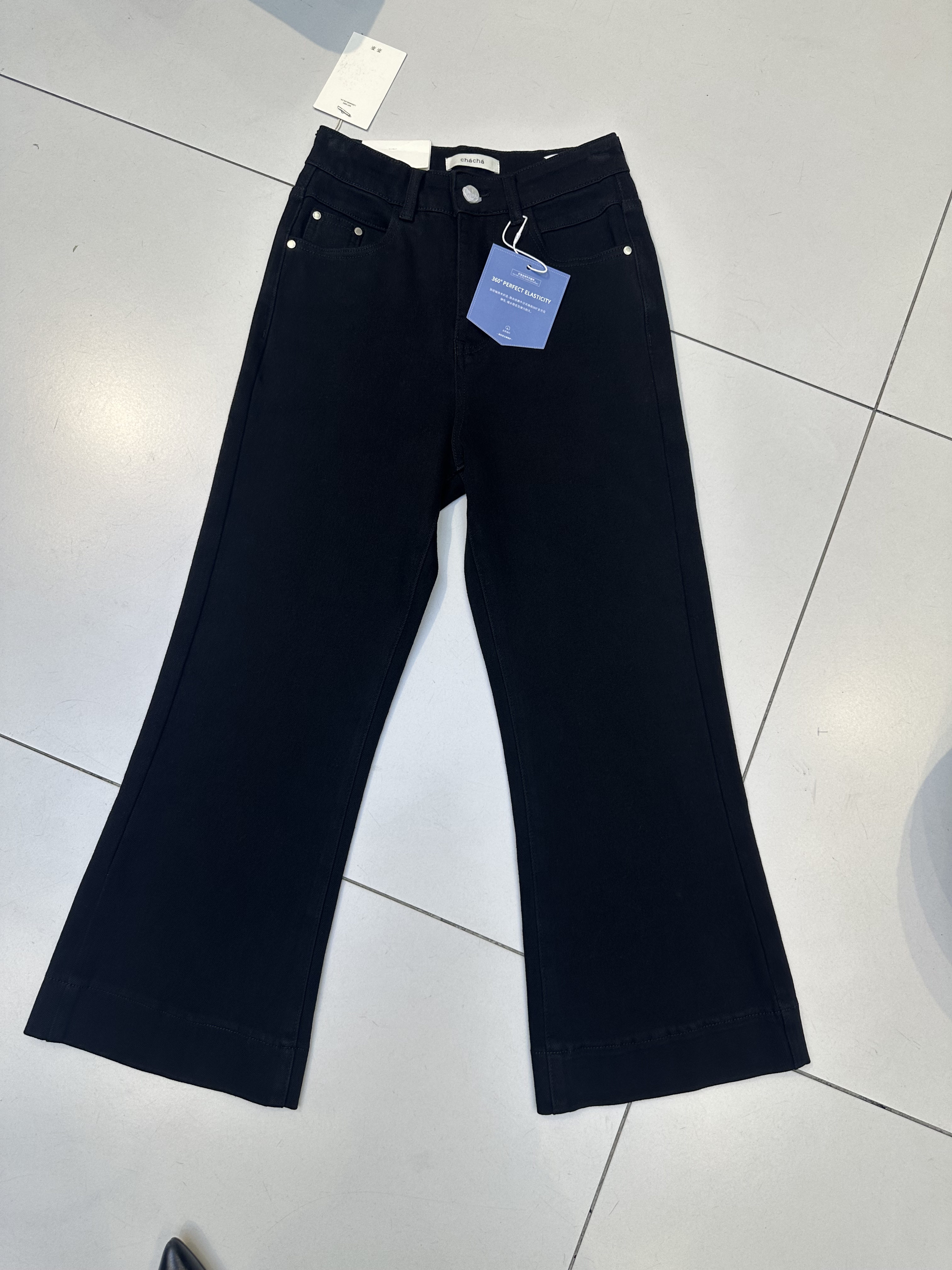 chacha茶茶68589正品牛仔裤