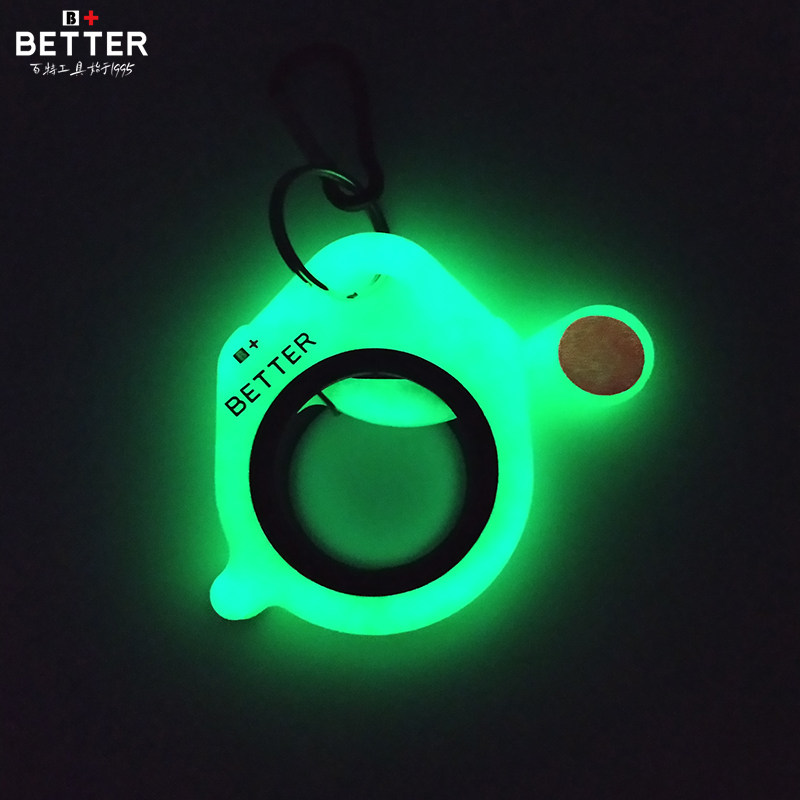 BETTER新款夜光弱电水电工维修专用勒死狗尼龙扎带收纳器快挂挂扣