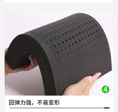 35d 内衬防震方格颗粒棉模型保护海绵垫 高密度海绵手撕格子绵包装