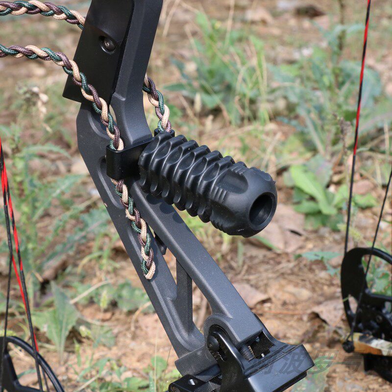 弓箭减震器复合反曲弓短橡胶避震器稳定器减震平衡杆竞技射箭配件