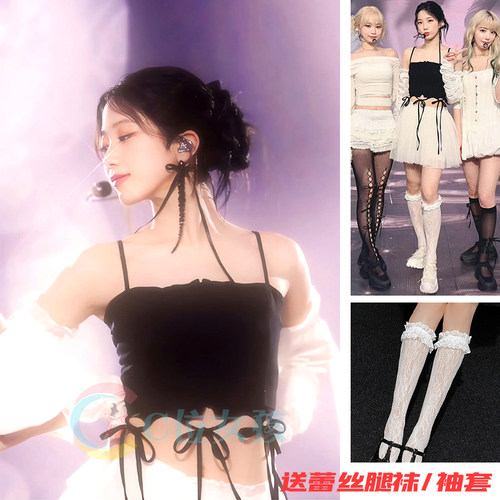 女团同款打歌服kpop爵士舞演出服