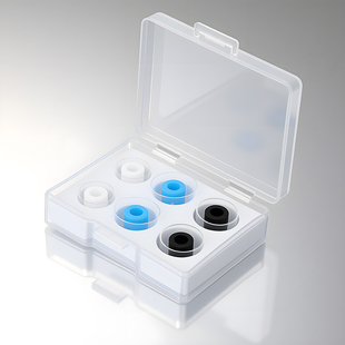 液态高透明耳帽入耳式耳机硅胶套高端耳机耳帽私模公模耳塞套硅胶