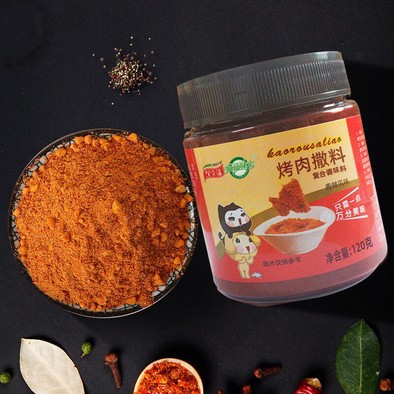 知仙味全 烤肉撒料香辣口味韩式烤肉烧烤火锅撒料家用调味料