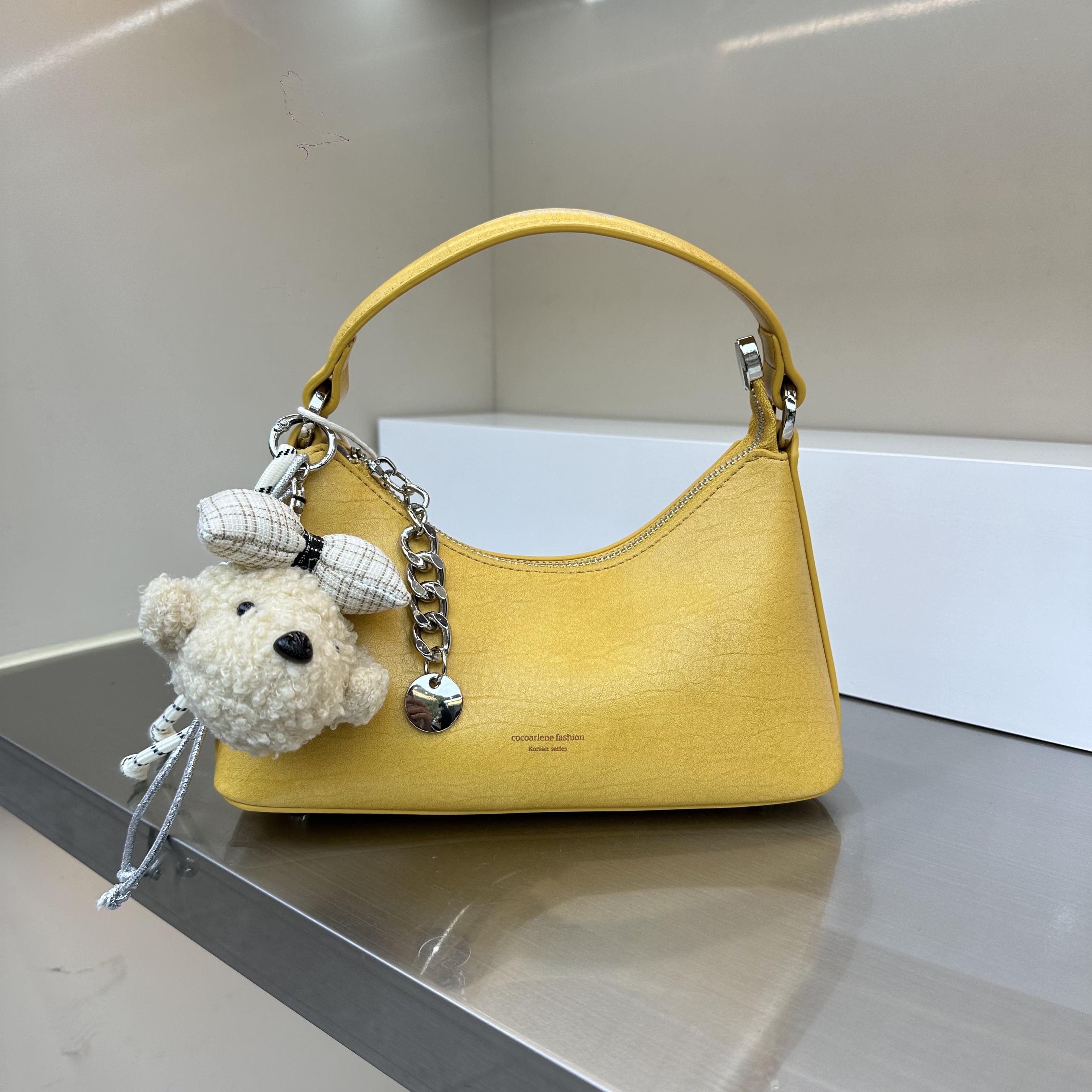 新款月牙包包复古休闲慵懒风软皮手提斜挎女包韩版轻便洋气百搭包