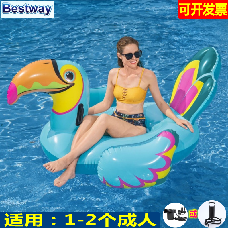 百适乐大号坐骑泳池玩具儿童浮床