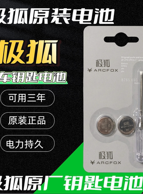 ARCFOX极狐 阿尔法S 阿尔法T考拉汽车钥匙遥控器电池电池T5/S5/S
