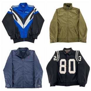 vintage古着外套美式复古街头oldschool宽松日系做旧秋冬夹克A129