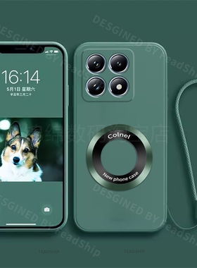 适用Xiaomi小米14T手机壳MI液态硅胶小米15T Pro磁吸小米13T软壳Redmi无线充电12T红米14C防摔15C保护套13C