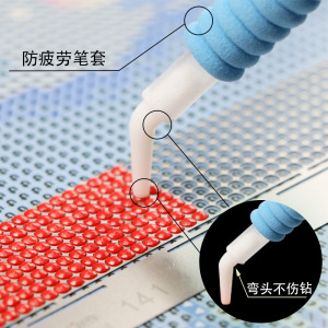 钻石画点钻笔弯头点钻神器钻石绣手工通用不伤钻胶泥多用笔修正笔