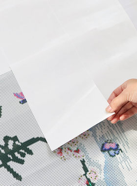钻石画保护膜防护膜防尘贴纸离型膜钻石绣画心新款防脏贴钻工具