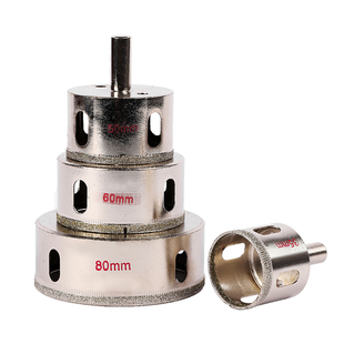 玻璃开孔器Φ6-80mm 成洲精品金刚砂石 玻璃 瓷片扩孔器 打孔钻头