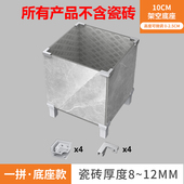 自制加高网红花箱瓷砖固定夹瓷砖种植箱组建套装 户外花园加厚耐用