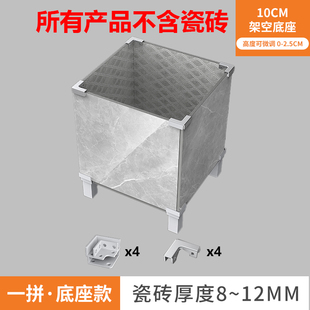 自制加高网红花箱瓷砖固定夹瓷砖种植箱组建套装户外花园加厚耐用