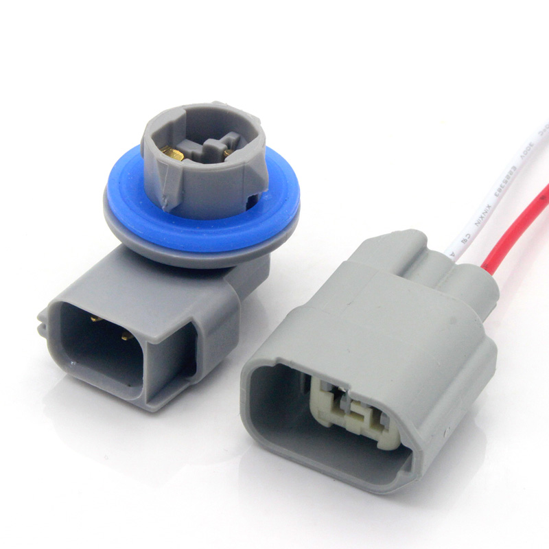 适用福特翼虎前日行灯座示宽灯底座行车灯插座卤素灯泡插头接头线