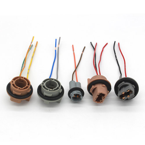 汽车尾灯灯座刹车灯灯泡插座1157