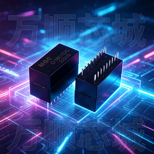 G1801DG G1811DG 直插18PIN 交换机光猫千兆单口网络滤波变压器