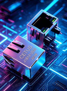 原装 J1B121ZDD J1B1211CCD RJ45网络接口插座 带灯变压器连接器