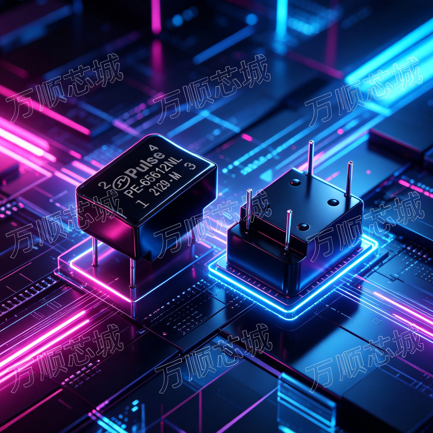 全新原装 PE-65612NL PE65612NL DIP-4 Pulse数字音频隔离变压器