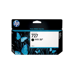 HP原装正品惠普727墨盒 C1Q12A粗面黑T920 T1500 T2500 T930 T1530 T2530绘图仪墨水墨盒大容量