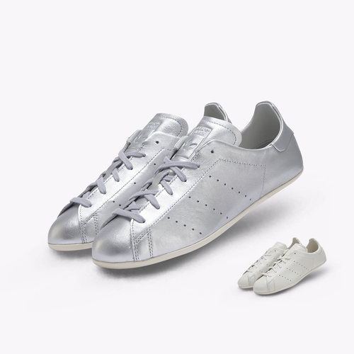 Adidas银白经典百搭休闲板鞋