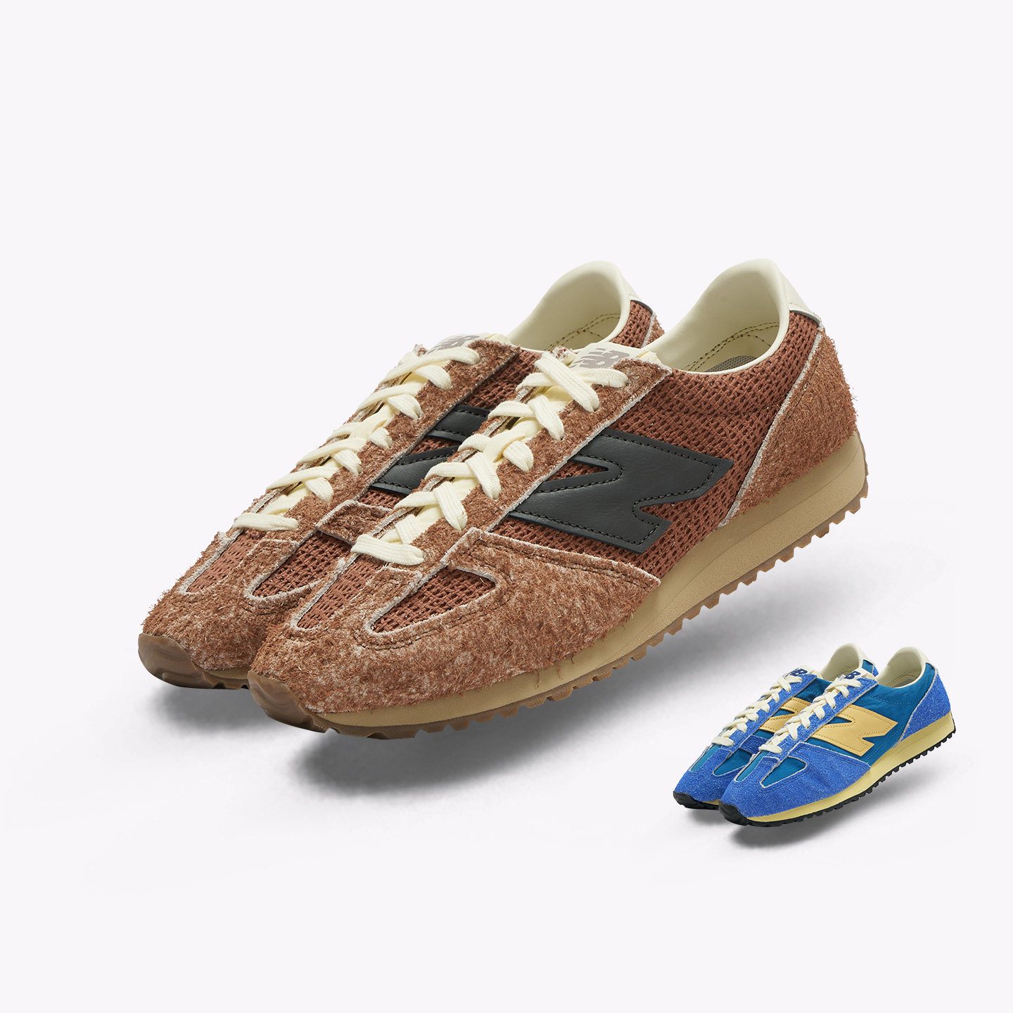 New Balance/NB 471系列男女舒适百搭棕色耐磨生活休闲鞋U471RA - 实物图