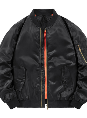 潮牌ma1空军飞行员夹克男棉服外套 薄款美式棒球服春秋休闲飞行服