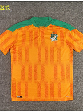 科特迪瓦球迷版 男子足球运动速干短袖上衣   #23096