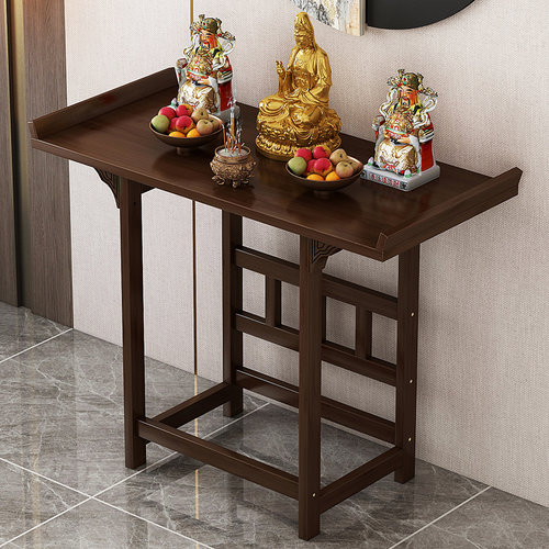 中式供桌香案敬神家用佛台财神爷供奉台佛桌关公神台玄关柜堂口桌