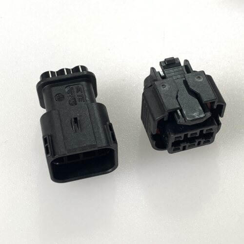 原装汽车连接器 2471991-1/2498891-1胶壳6P护套线束插头外壳现货