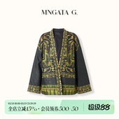 中国风百搭外套6020817 新中式 宫小妍 香云纱·三星青铜