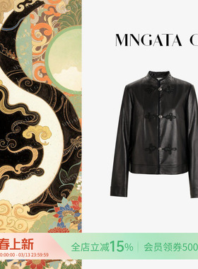 宫小妍【山羊皮·古今】早春新中式风女装羊皮外套506255