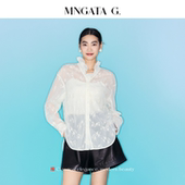 风长袖 弹力木耳边新中式 上衣5120699 春羽 宫小妍