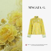 风长袖 桑蚕丝早春新中式 上衣5052696 暮染 宫小妍