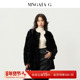 MNGATA 秋冬百搭外套5090160 拼貂双面穿新中式 G.宫小妍 星月归你