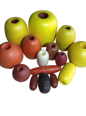 泡沫浮球浮子PVC泡子浮标网箱河道拉网EVA浮筒浮漂航道浮绳浮珠