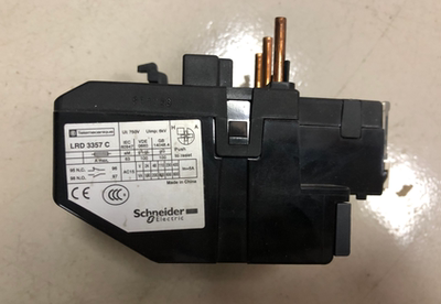 施耐德过载保护热继电器LRD3353C 3355C3357C